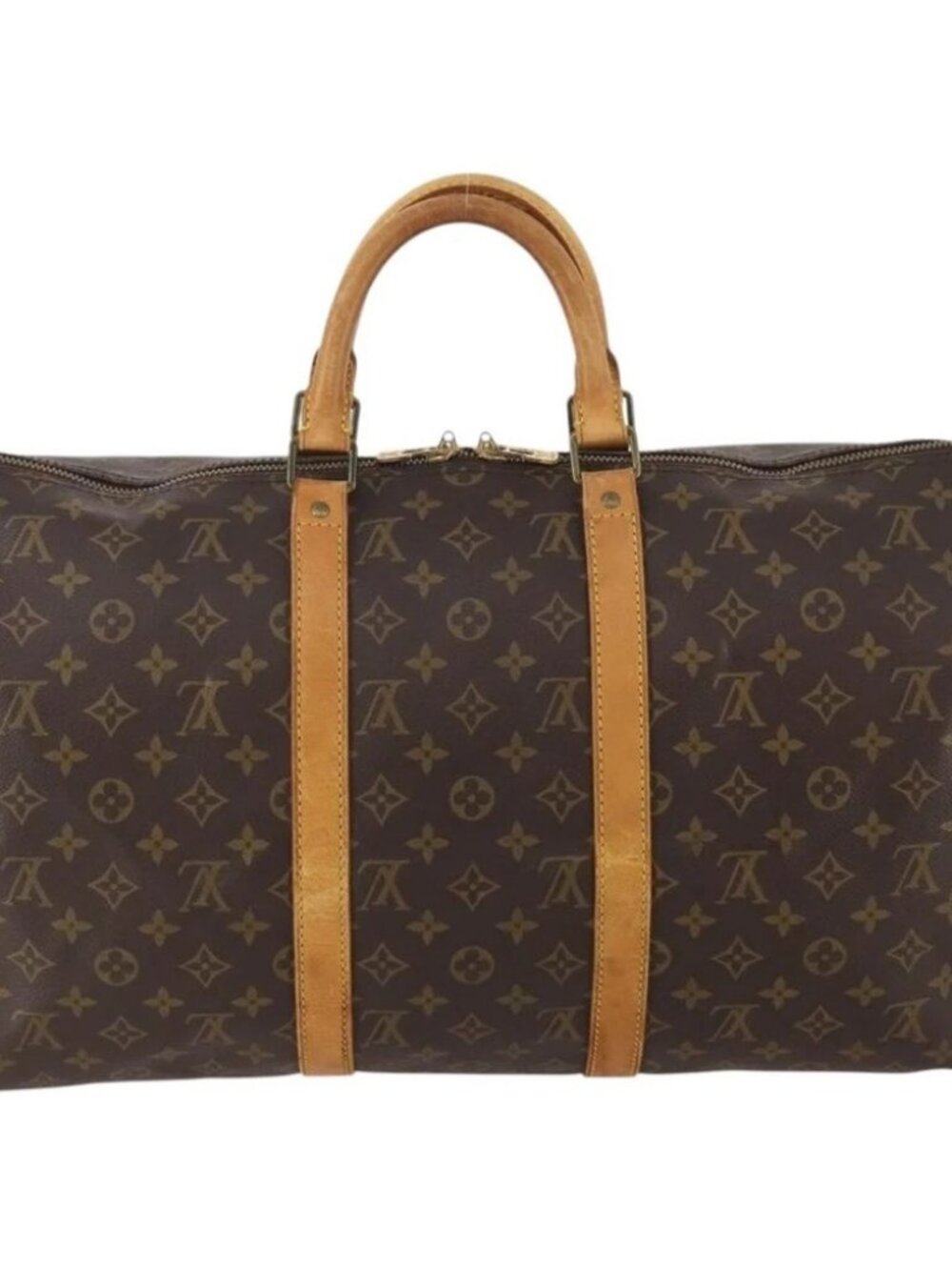 LOUIS VUITTON Monogram Keepall 50 Boston Bag M41426 LV - Picture 3 of 15
